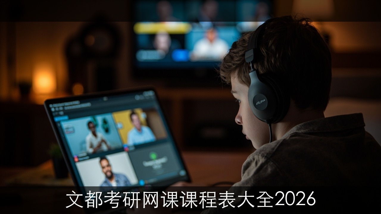 文都考研网课课程表大全2026
