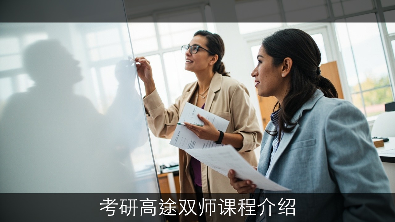 考研高途双师课程介绍