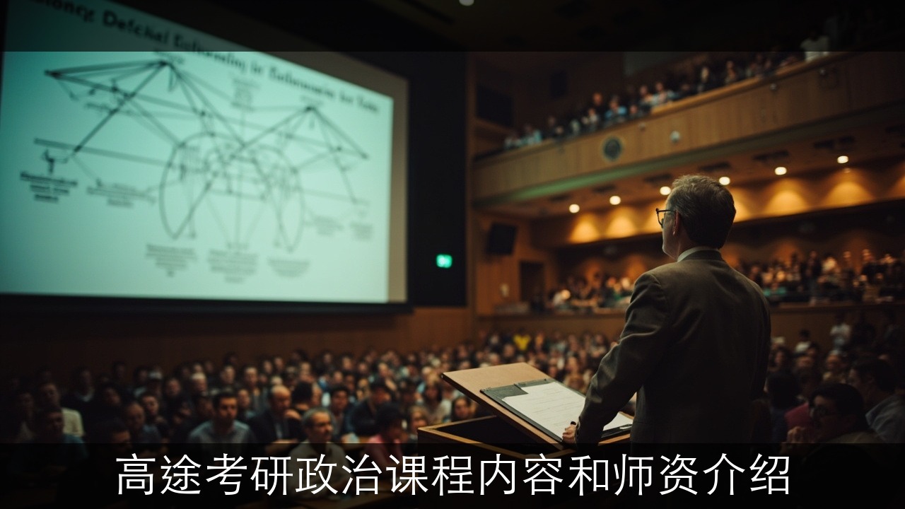 高途考研政治课程内容和师资介绍