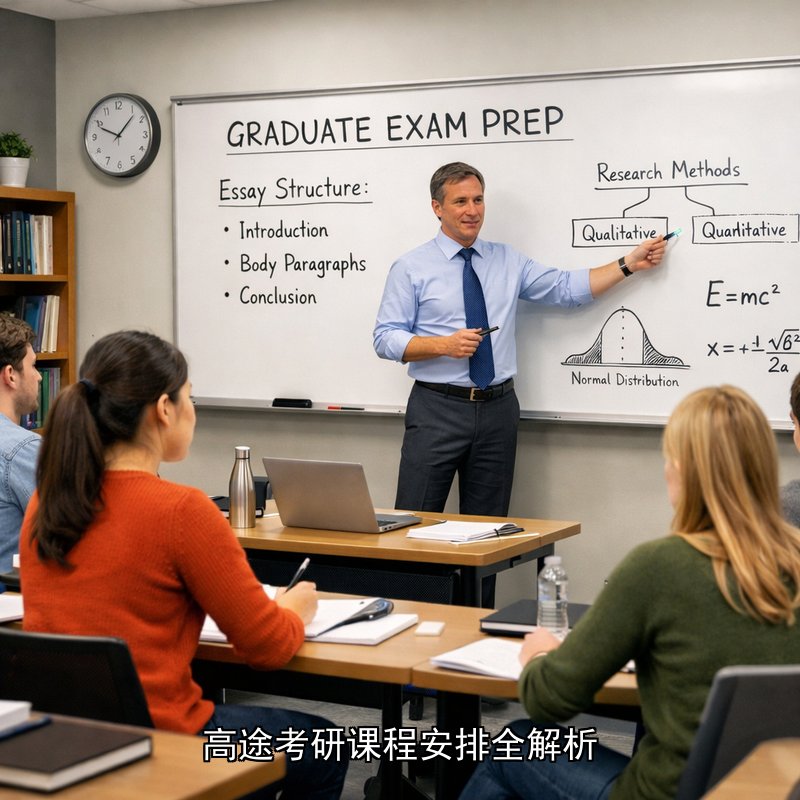 高途考研课程安排全解析