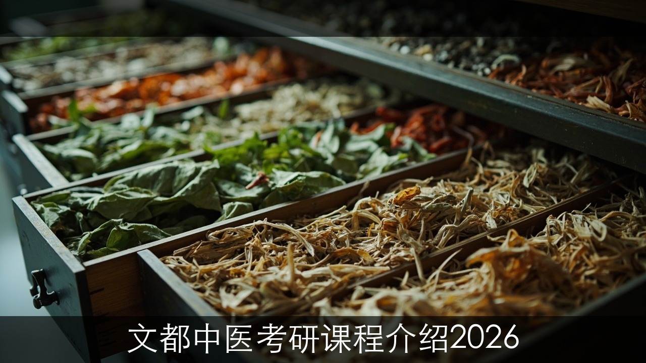 文都中医考研课程介绍2026