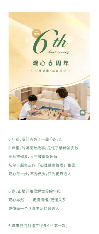 观心六周年 | 这6年的故事我们慢慢讲给你听