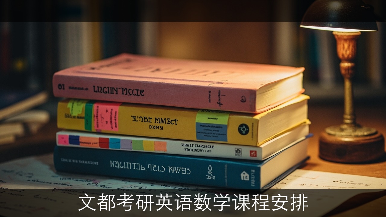 文都考研英语，数学课程安排