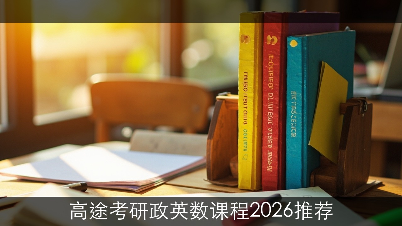 高途考研政英数课程2026推荐