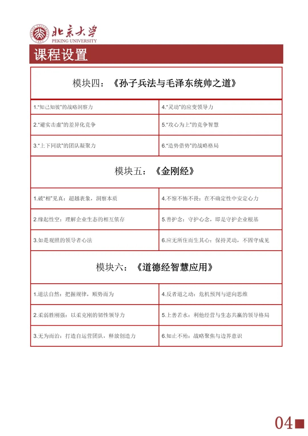 北京大学 | 东方思想与管理智慧高级研修班 | 2026年课程 | 5月23-24日 | 招生进行中