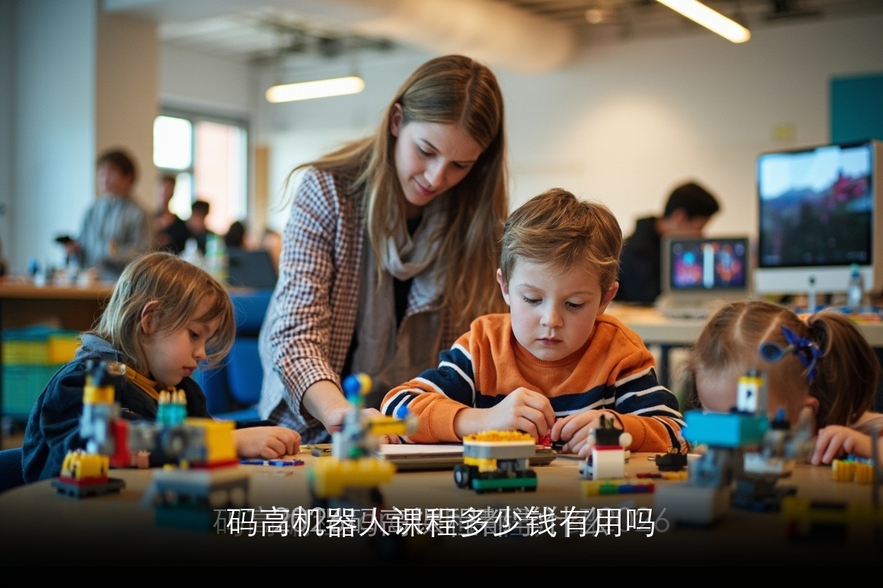 码高机器人课程多少钱有用吗