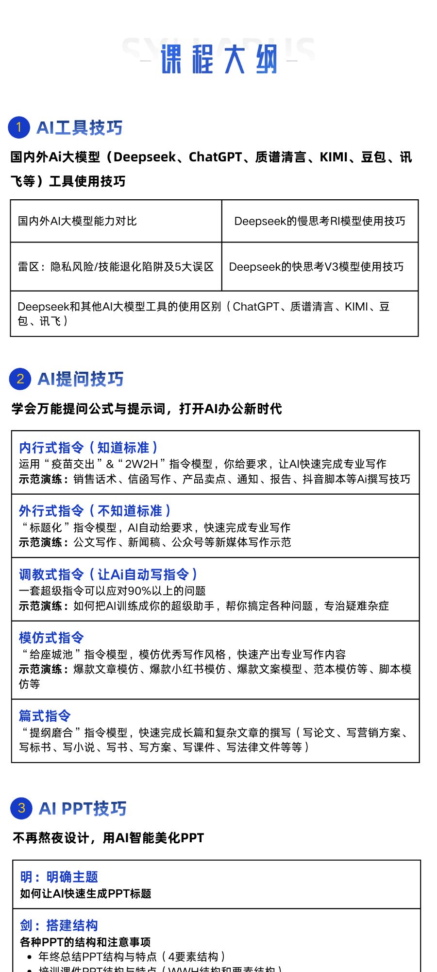中旭教育 | AI高效办公 | 武汉站 | 5月15-16日