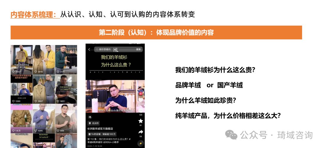 琦域咨询 | 案例拆解 | 服装赛道创始人IP打法 | 3年涨粉106万变现5亿