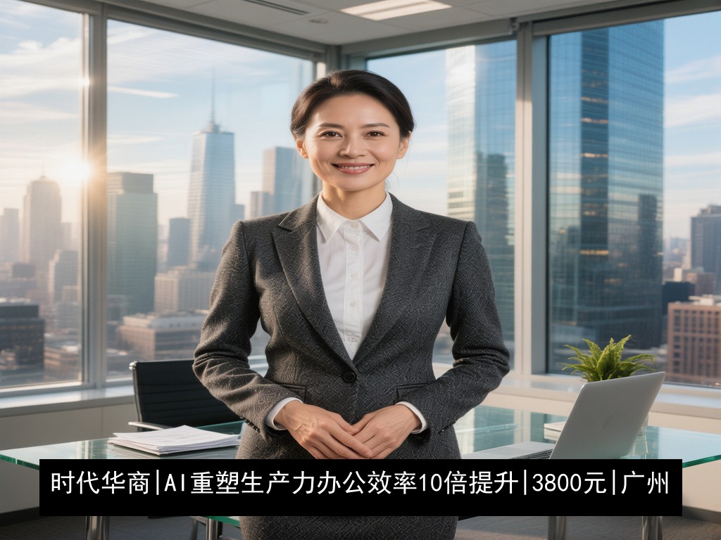 时代华商|AI重塑生产力办公效率10倍提升|3800元|广州