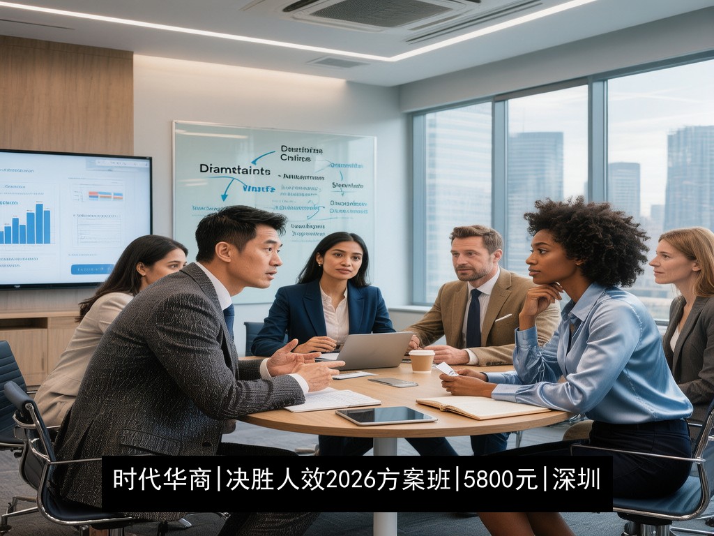 时代华商|决胜人效2026方案班|5800元|深圳