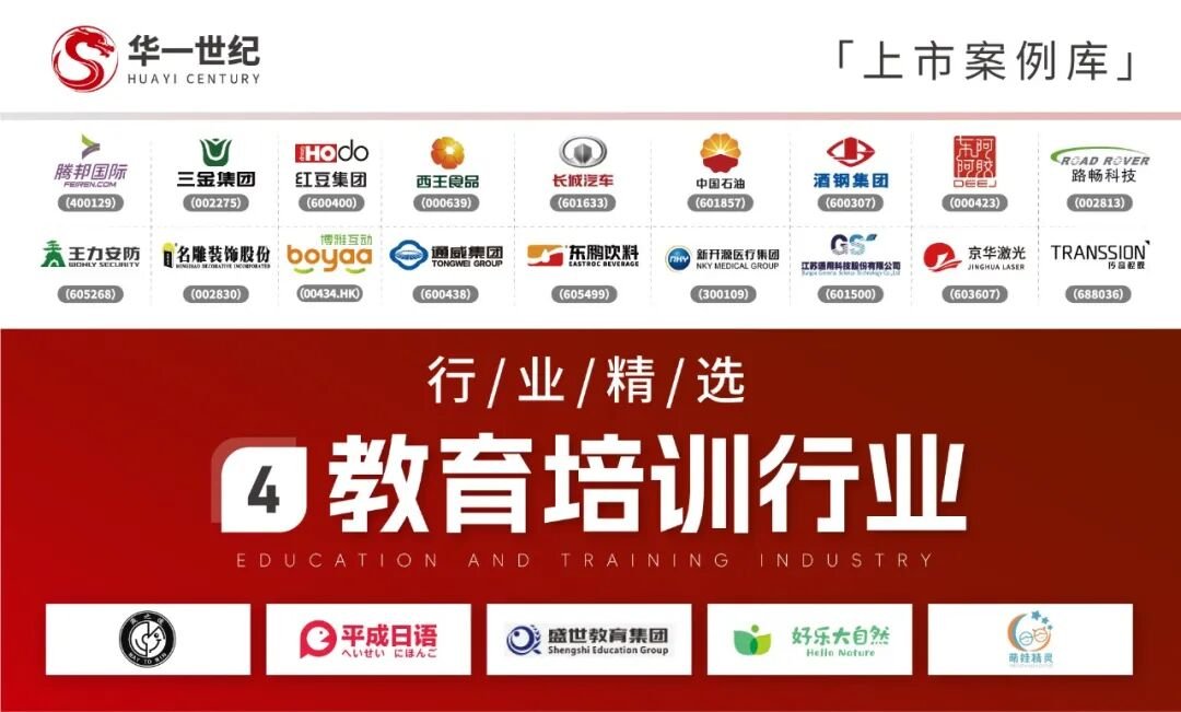 华一精选13大行业案例 | 入企咨询服务客户汇总（持续更新）