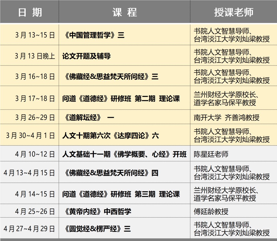 老子书院 | 傅延龄 | 黄帝内经 | 上海交大徐汇校区 | 4月25-26日