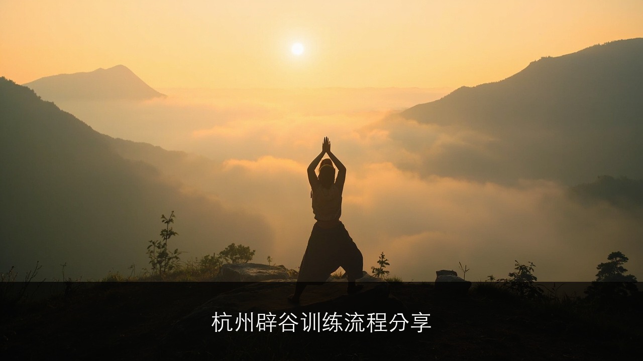 杭州辟谷训练流程分享