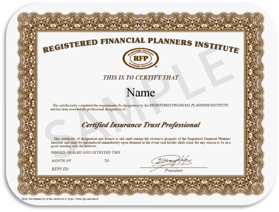 金程教育 | RFP注册保险金信托专家认证课程深度解读