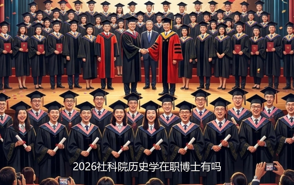 2026社科院历史学在职博士有吗