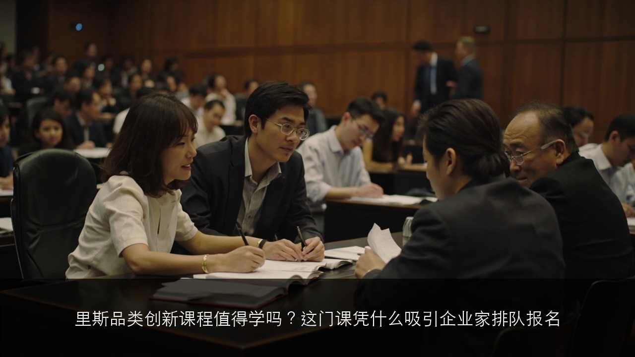 里斯品类创新课程值得学吗？这门课凭什么吸引企业家排队报名