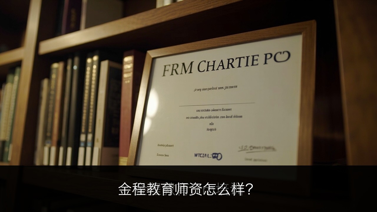 金程教育师资怎么样?