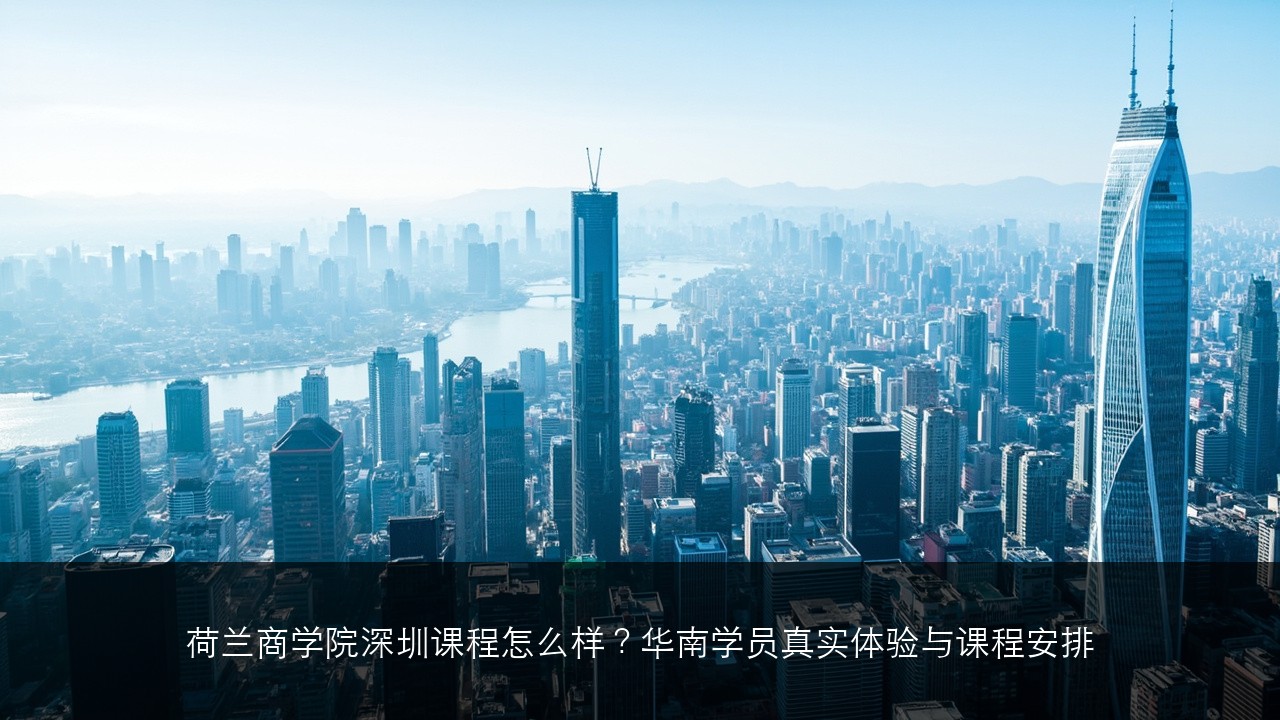 荷兰商学院深圳课程怎么样？华南学员真实体验与课程安排