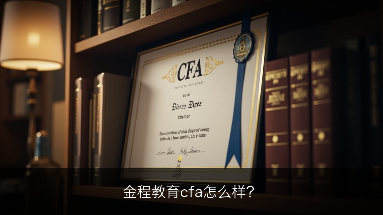 金程教育cfa怎么样？