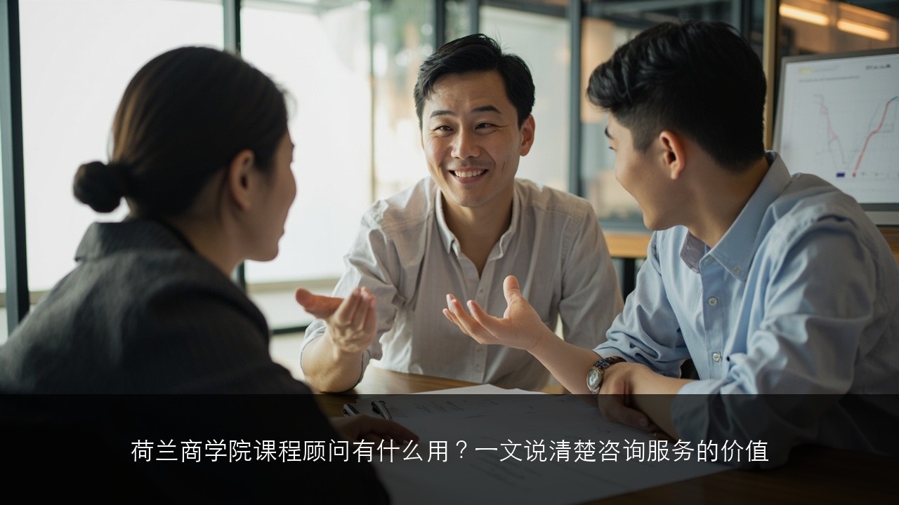 荷兰商学院课程顾问有什么用？一文说清楚咨询服务的价值