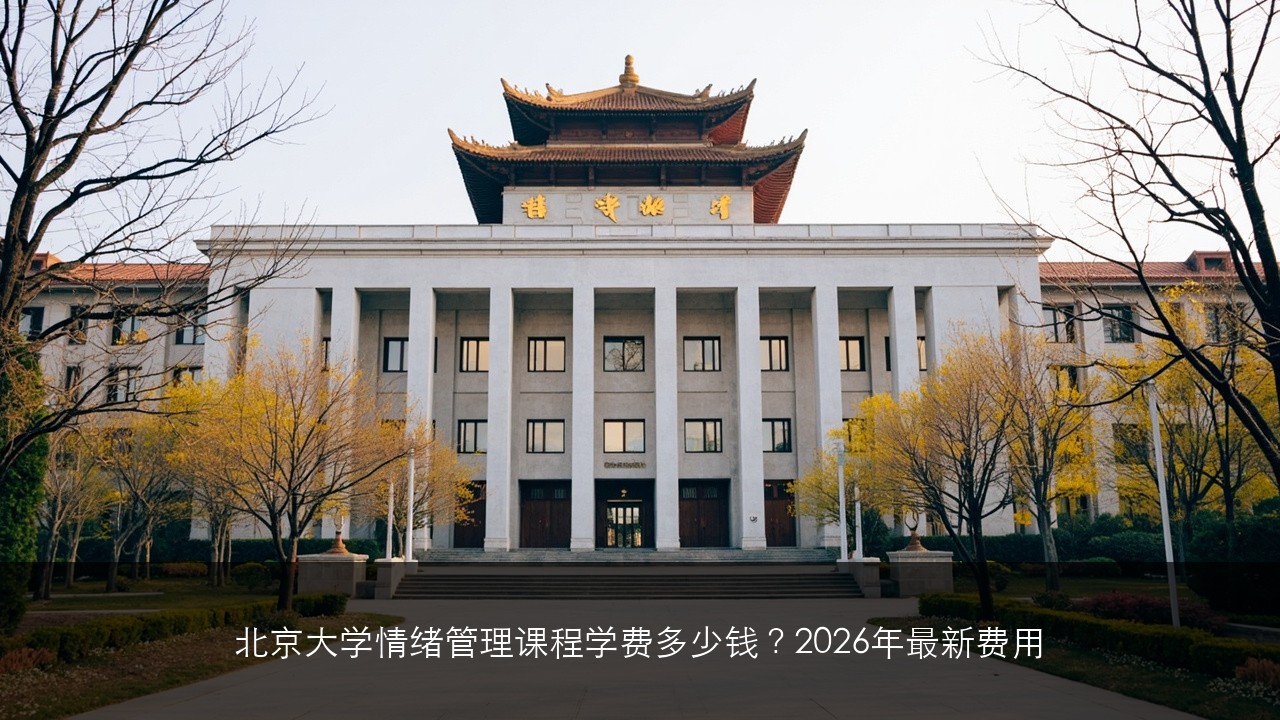 北京大学管理者身心健康研修班学费多少钱？2026年最新费用