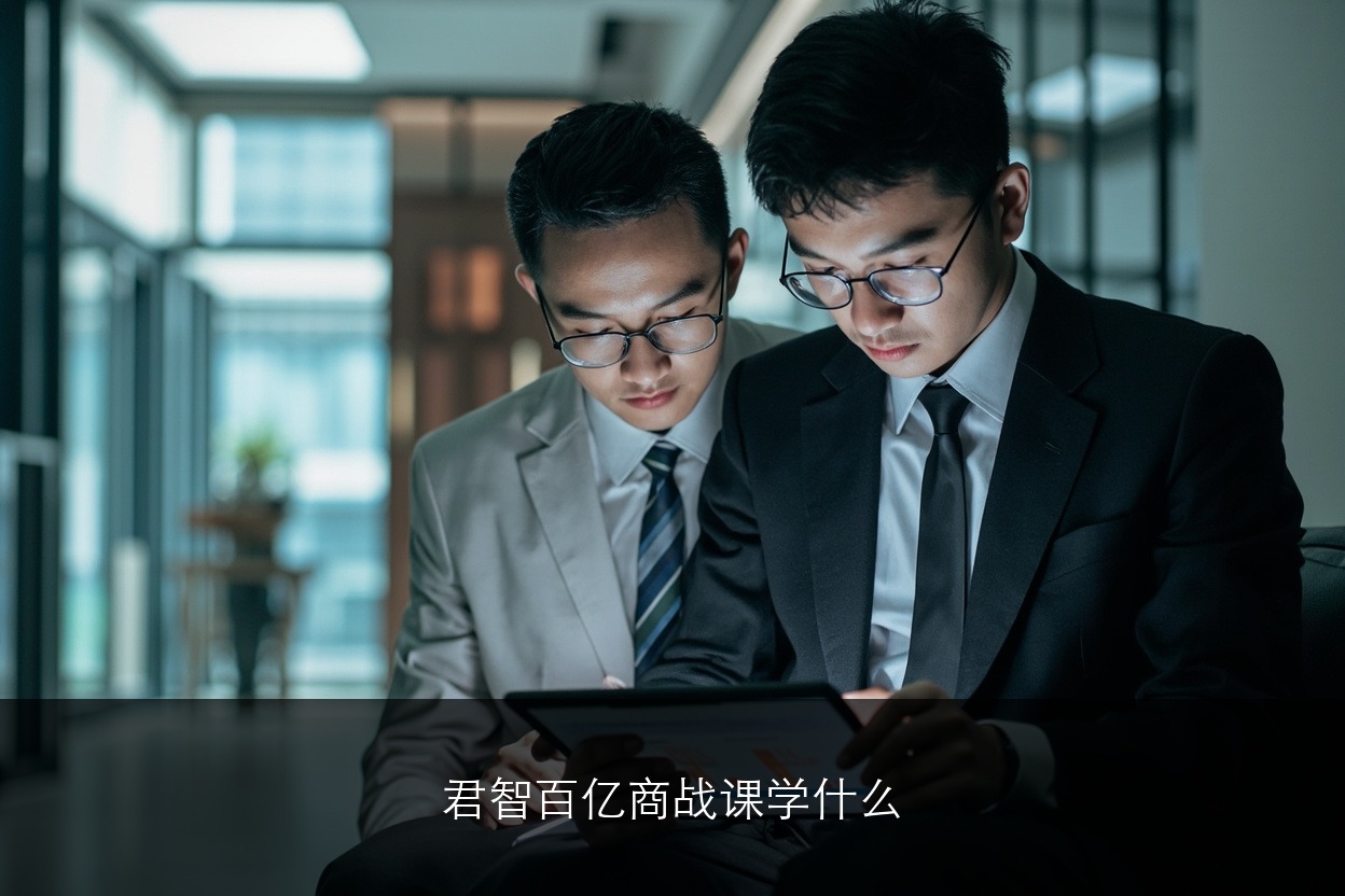 君智百亿商战课学什么