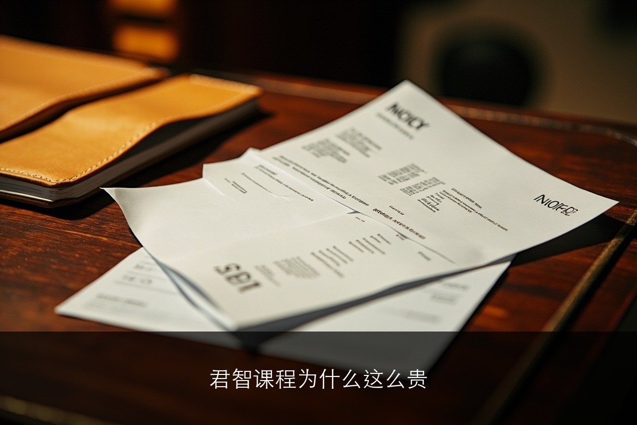 君智课程为什么这么贵