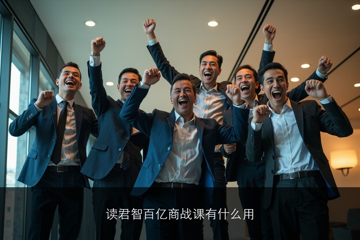 读君智百亿商战课有什么用