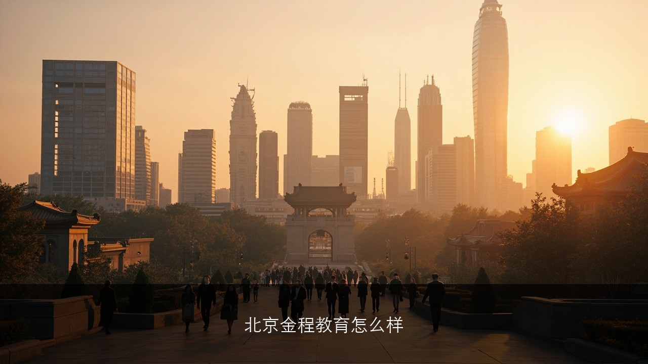 北京金程教育怎么样