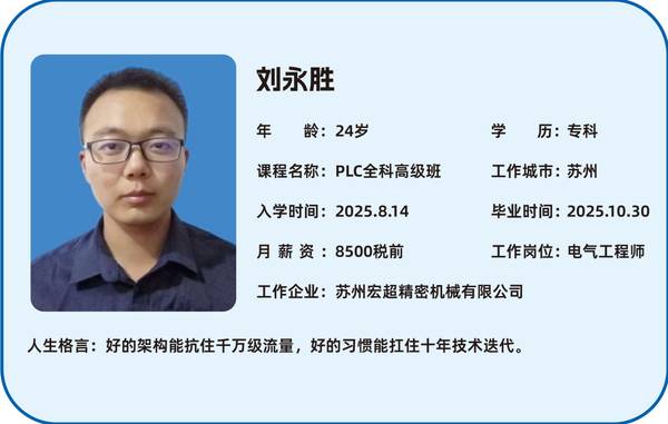 滨湖教育 | 电气工程师高级班 | 智能制造 | PLC/变频器/伺服 | 课程大纲