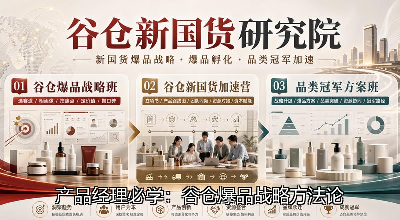 产品经理必学：谷仓爆品战略方法论