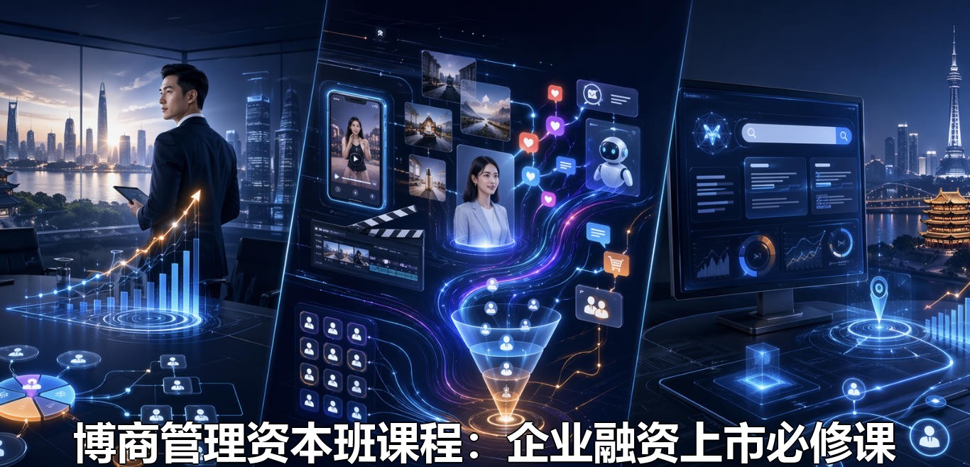 博商管理资本班课程：企业融资上市必修课