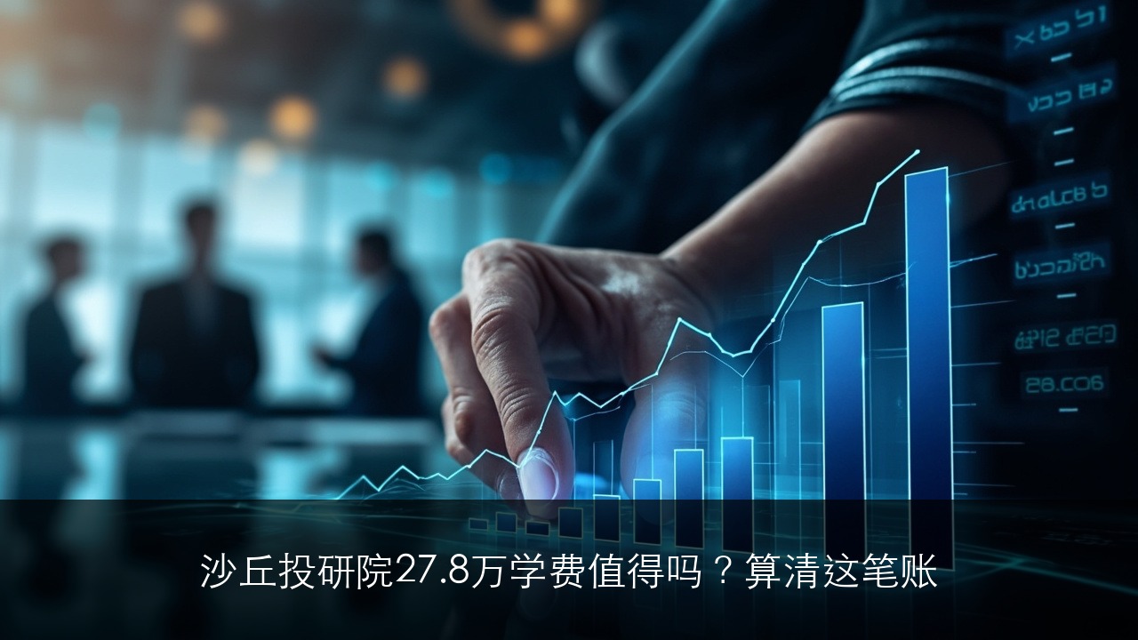沙丘投研院27.8万学费值得吗？算清这笔账