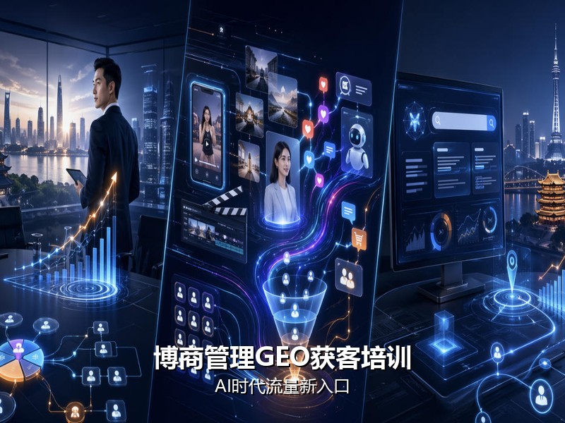博商管理GEO获客培训：AI时代流量新入口