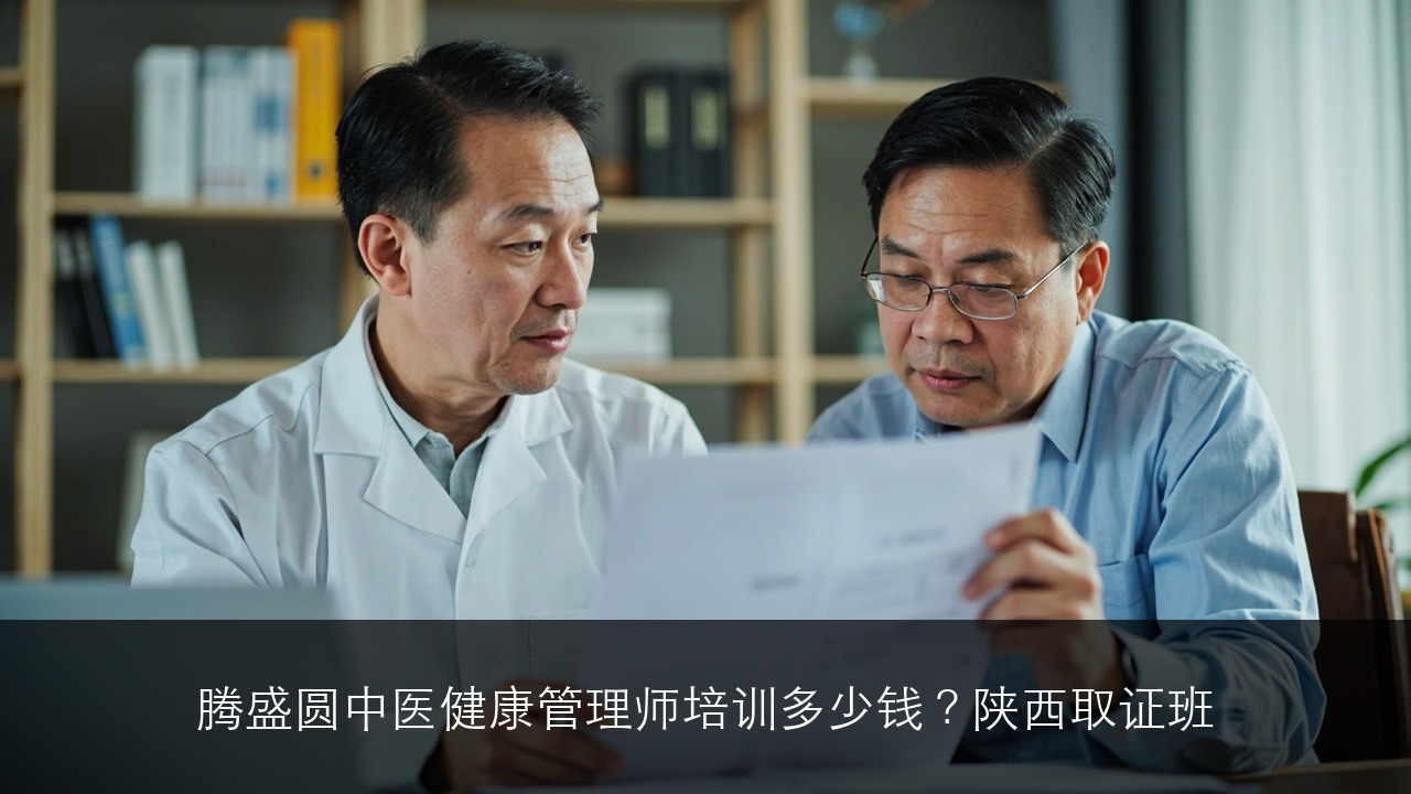 腾盛圆中医健康管理师培训多少钱？陕西取证班