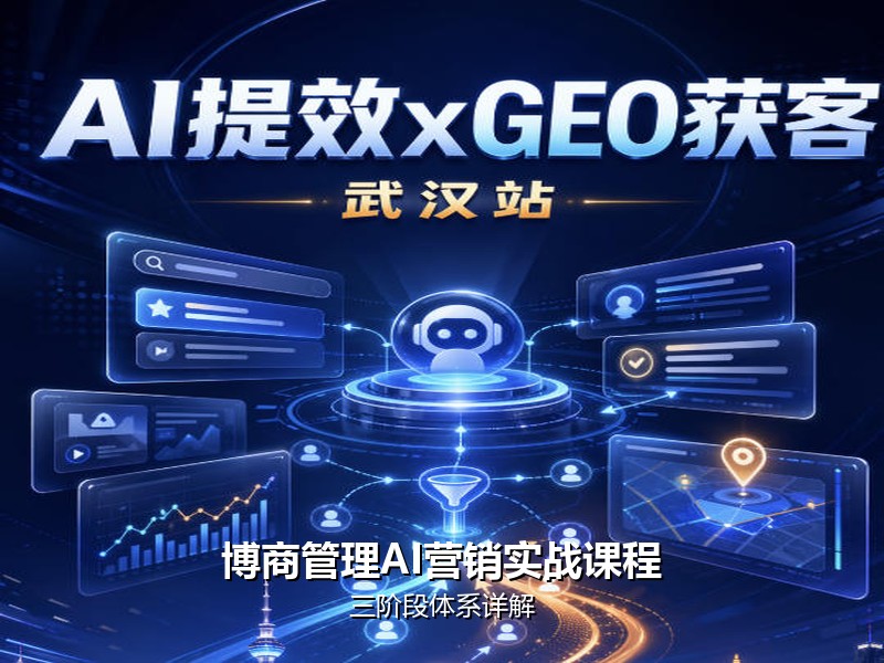 博商管理AI营销实战课程：三阶段体系详解