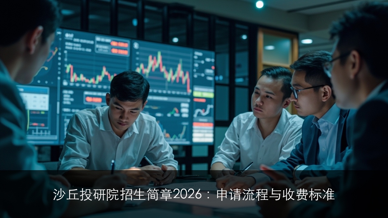 沙丘投研院招生简章2026：申请流程与收费标准