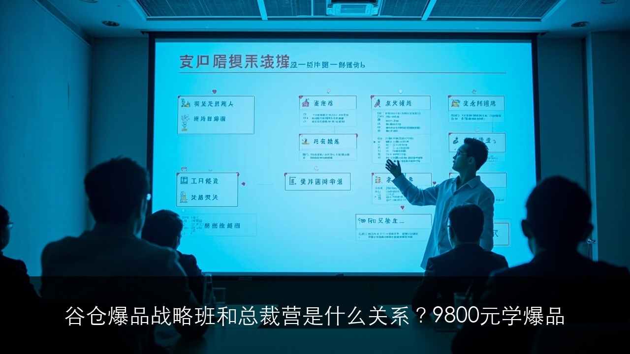 谷仓爆品战略班和总裁营是什么关系？9800元学爆品