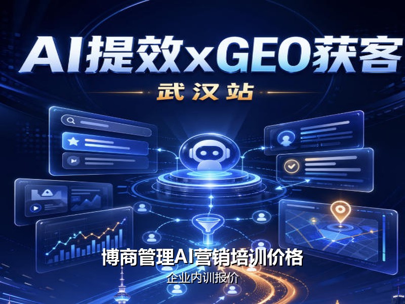 博商管理AI营销培训价格：企业内训报价