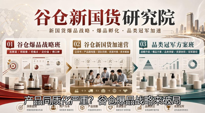 产品同质化严重？谷仓爆品战略来破局