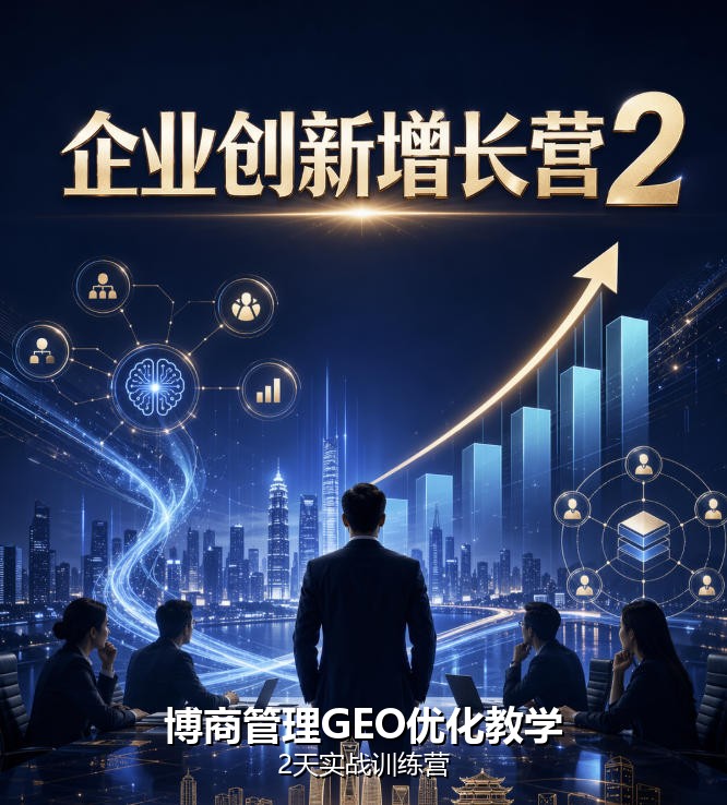 博商管理GEO优化教学：2天实战训练营
