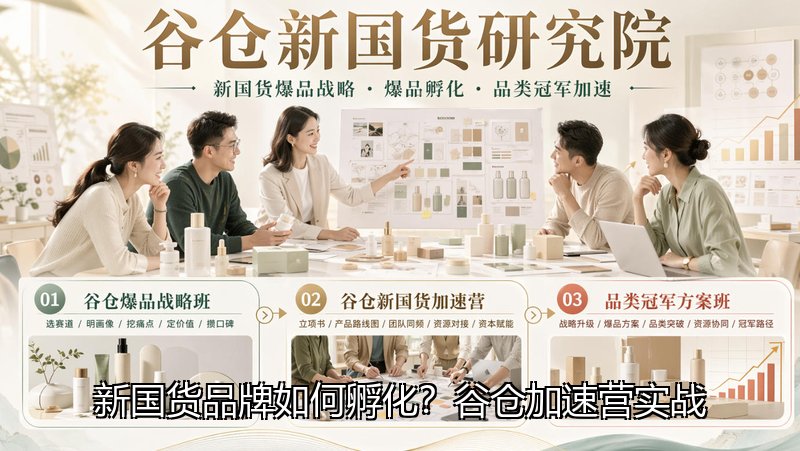 新国货品牌如何孵化？谷仓加速营实战
