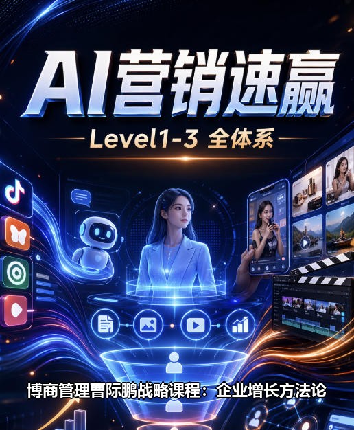 博商管理曹际鹏战略课程：企业增长方法论