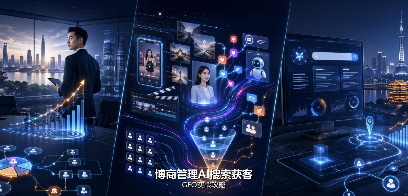 博商管理AI搜索获客：GEO实战攻略