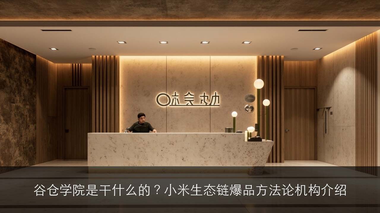 谷仓学院是干什么的？小米生态链爆品方法论机构介绍