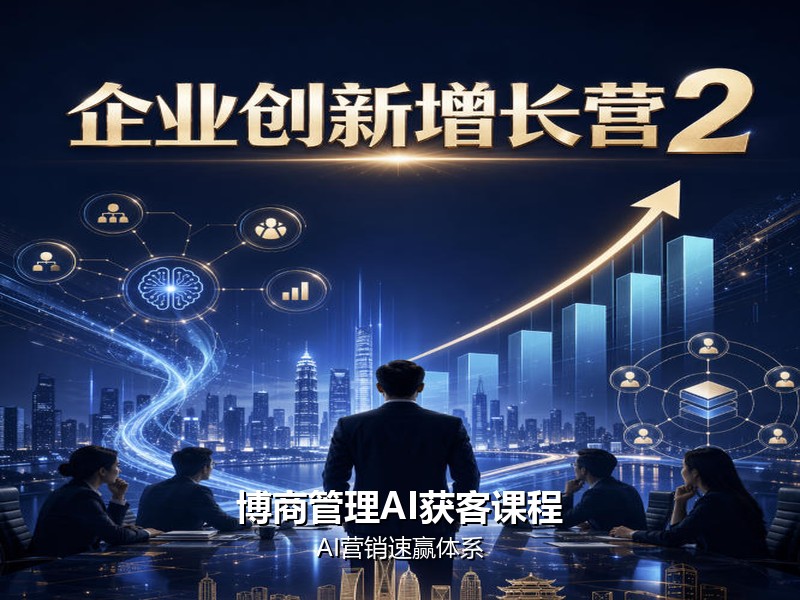博商管理AI获客课程：AI营销速赢体系