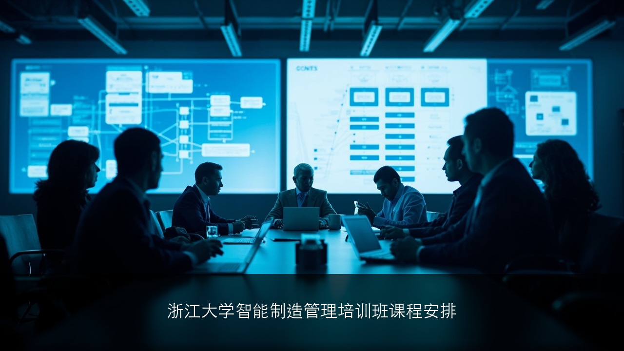 浙江大学智能制造管理培训班2025年课程安排