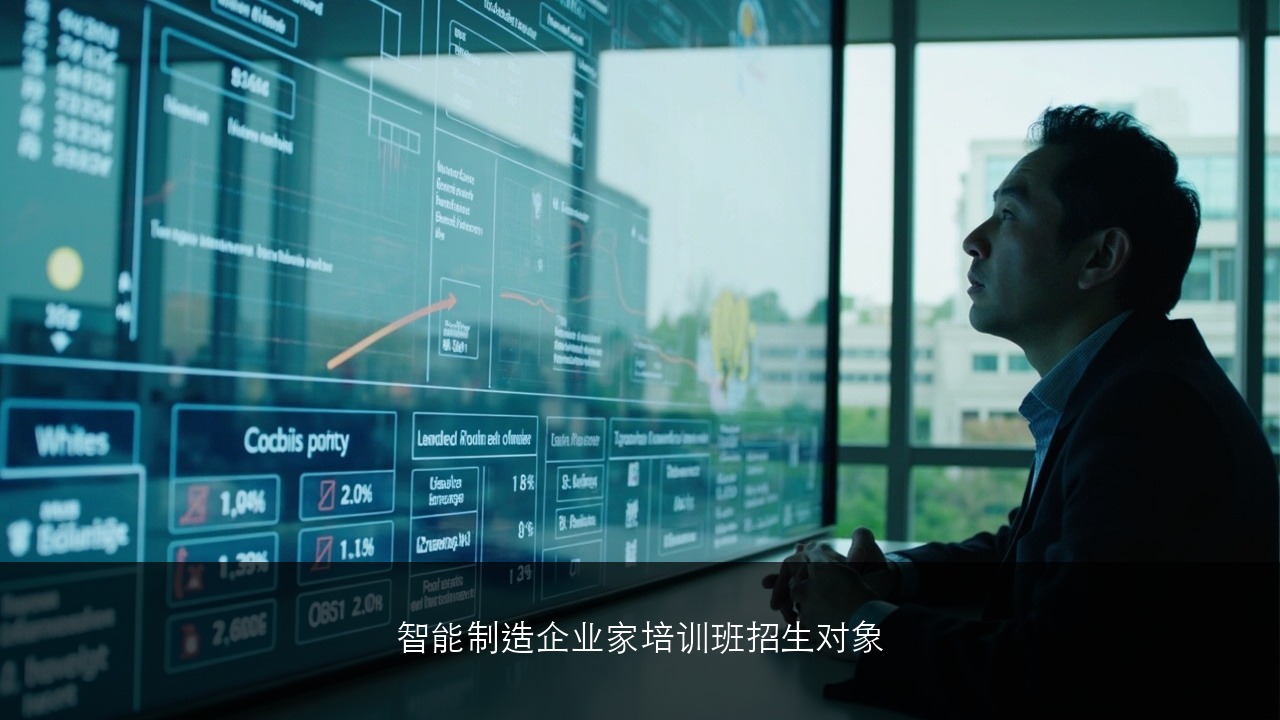 智能制造企业家培训班招生对象