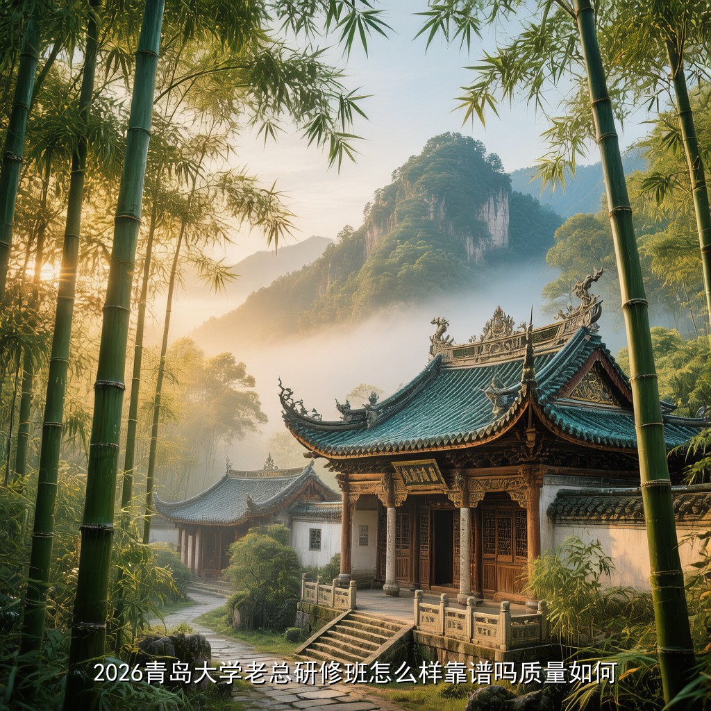 2026青岛大学老总研修班怎么样靠谱吗质量如何