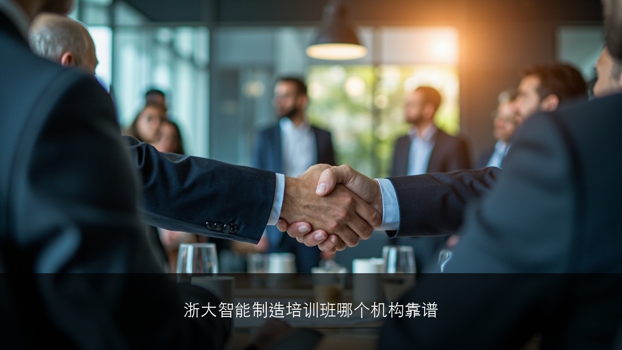 浙大智能制造培训班哪个机构靠谱